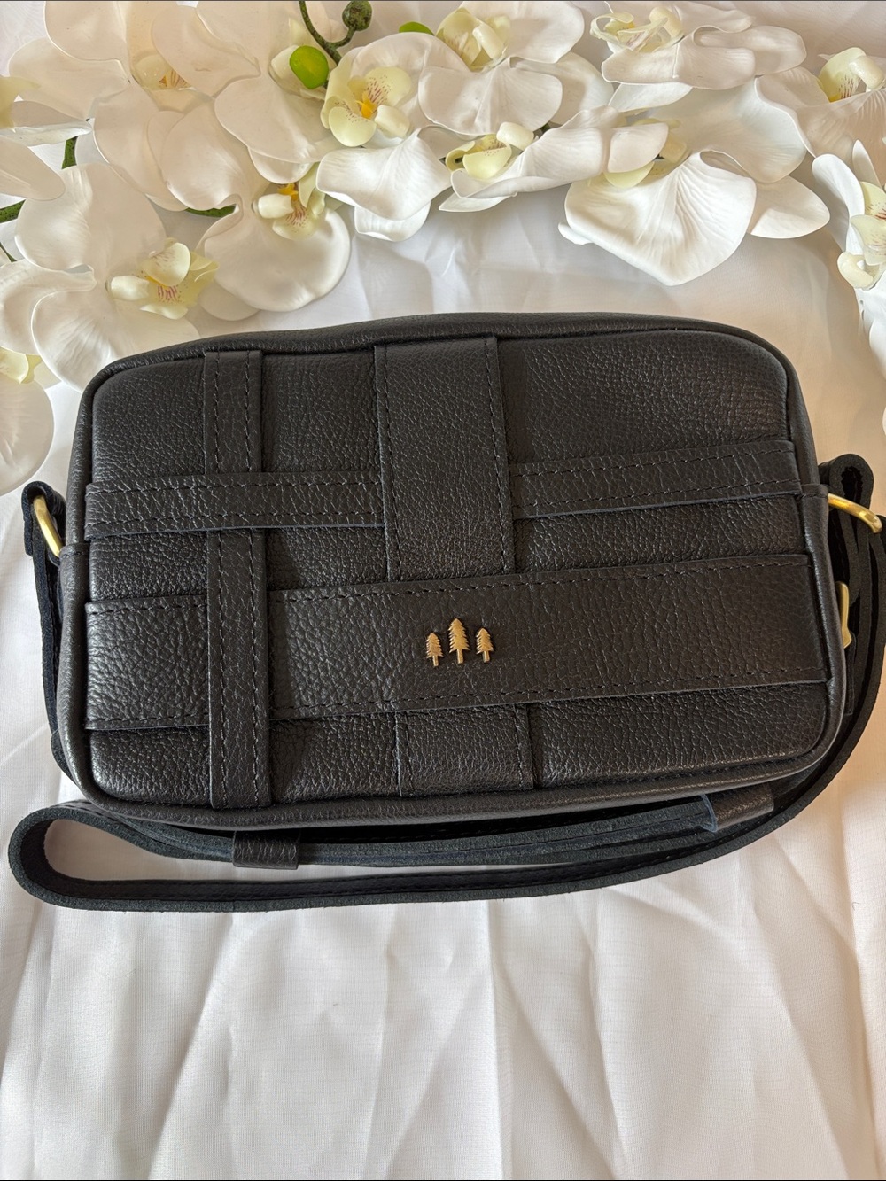 Portland Leather Goods Limited Edition Large Black Mondrian Camera Bag - Picture 2 of 10